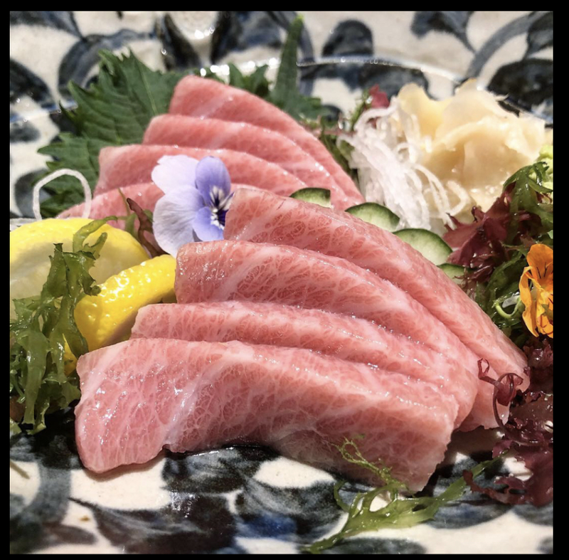 Sashimi Toro (Ventresca de atún)